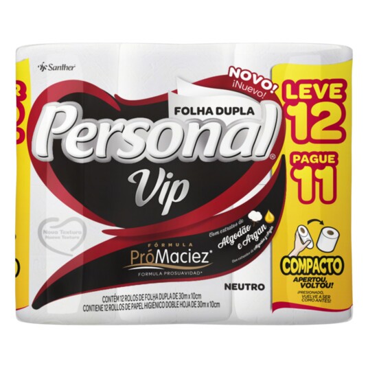 Papel Hig.personal Vip Lv12pg11 30m Neutro