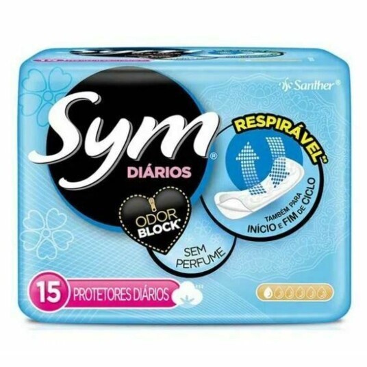 Prot.diario Sym 15un S/fragrancia