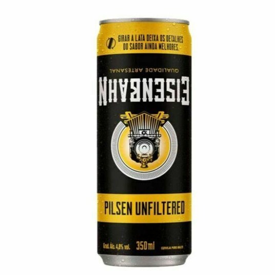 Cerveja Unfiltered Eisenbahn 350ml Lata