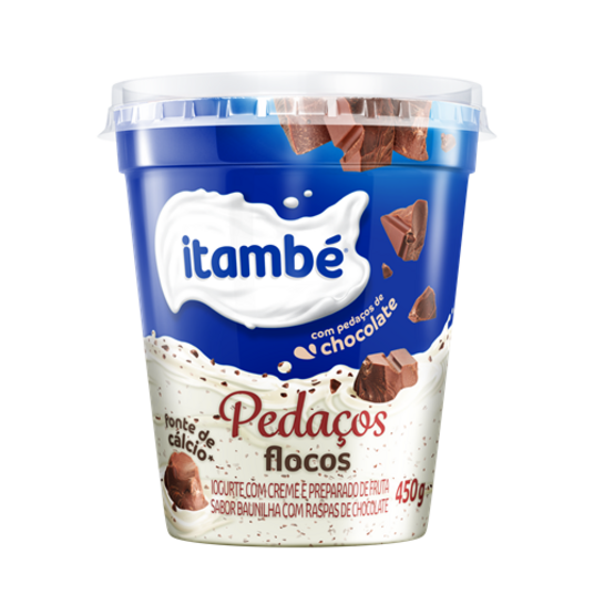 Iogurte Pedacos Itambe 450g Flocos Pt