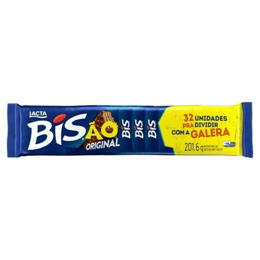 Bisao Lacta 201,6g Choco.ao Leite