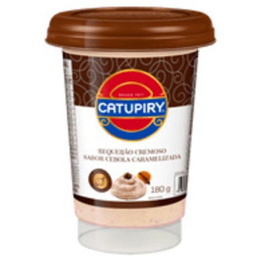 Requeijao Cremoso Catupiry 180g Cebola Carameli