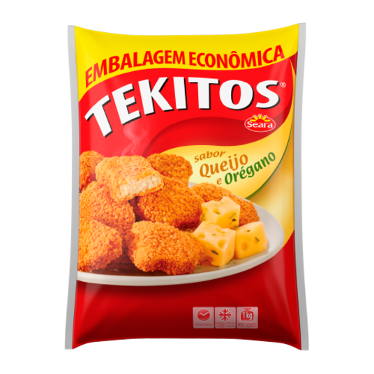 Tekitos Seara 1kg Queijo/oregano