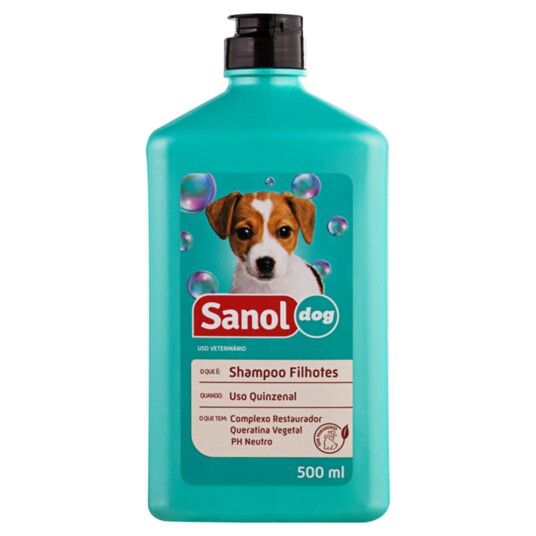 Shampoo Sanol Dog 500ml Filhotes