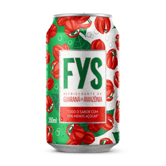 Refrigerante Fys 350ml Guarana