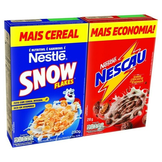 Kit Cereal Nescau 210g +snowflake 230g