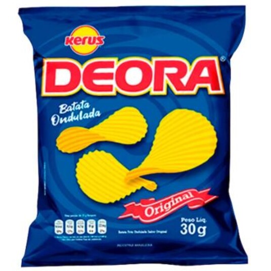 Batata Ondulada Deora Kerus 30g Original