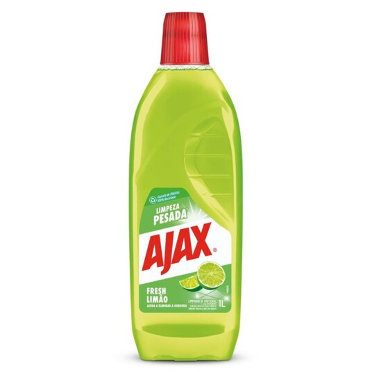 Limpeza Pesada Ajax 1l Fresh Lemon