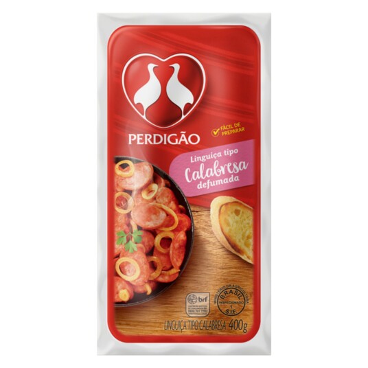 Linguica Tp Calabresa Perdigao 400g