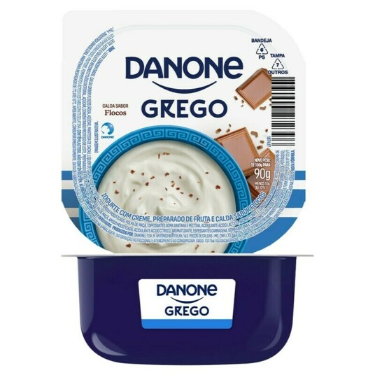 Iogurte Grego Danone 90g Flocos