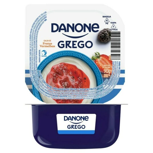 Iogurte Grego Danone 90g Frut.vermelhas