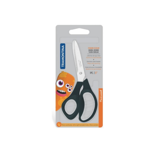 Tesoura Escolar Inox Tramontina Monster 5