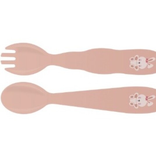 Jg.talheres Tramontina Le Petit 2p Rosa