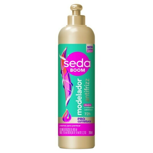 Creme de Pentear Seda Boom 350ml Model.antifrizz