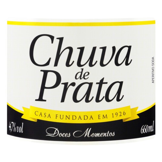 Espumante Chuva de Prata 660ml Ros.ap.maca/uva
