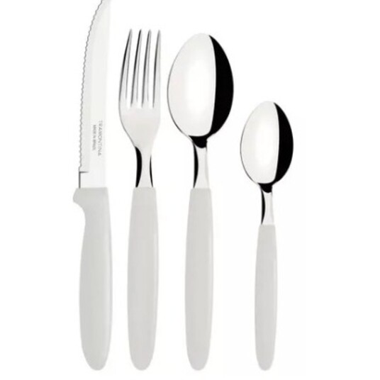 Talher Inox Tramontina Leme Un Branco