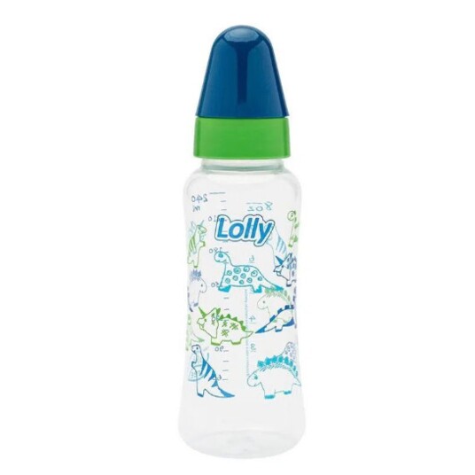 Mamadeira Lolly 250ml Azul/verde
