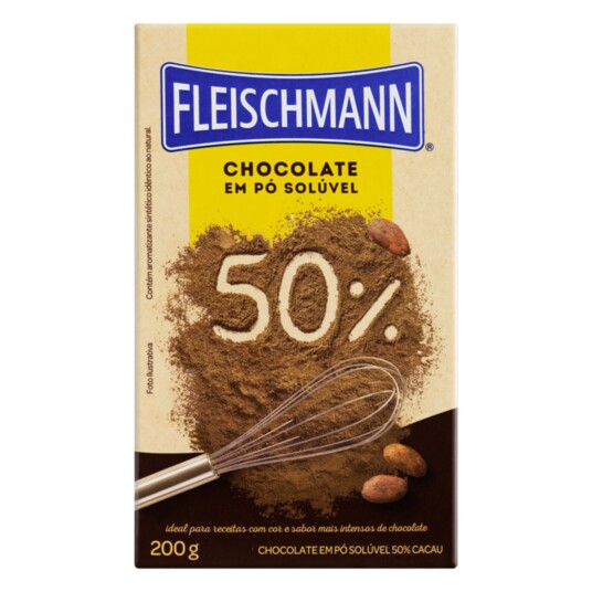 Chocolate em Po Gran Finale 200g 50% Cacau Soluv