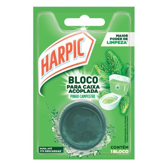 Bloco P/caixa Acop.harpic 50g Pinho