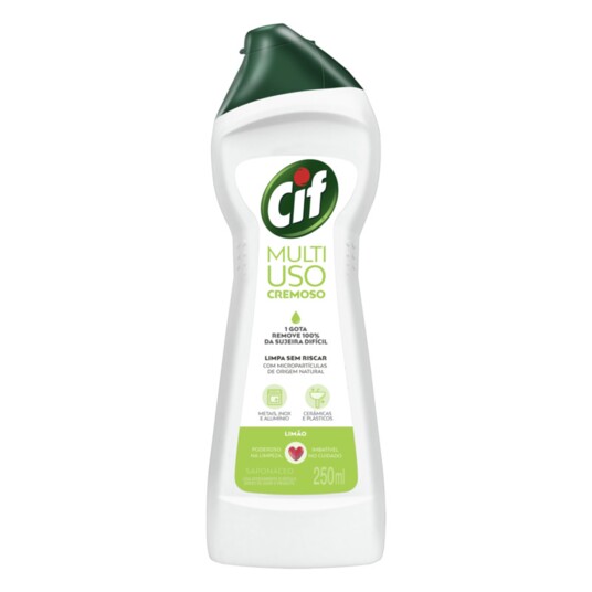 Limp.mult.cremoso Cif 250ml Limao