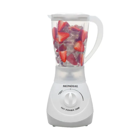 Liquidificador Easy Power Mondial 550w-127v Branc