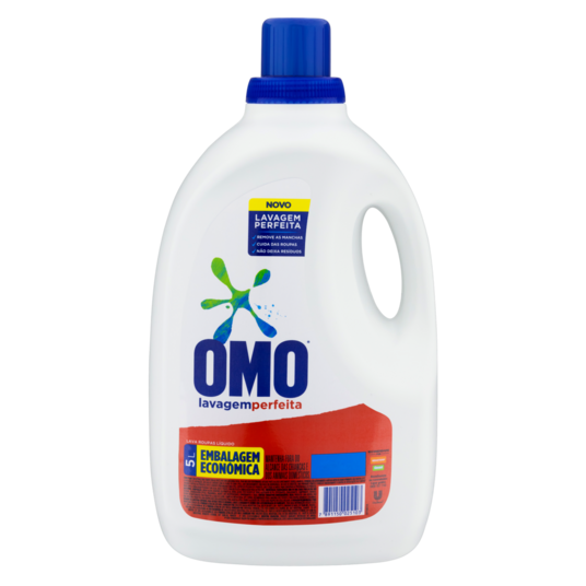 Lava Roupa Omo 5l Lav.perfeita