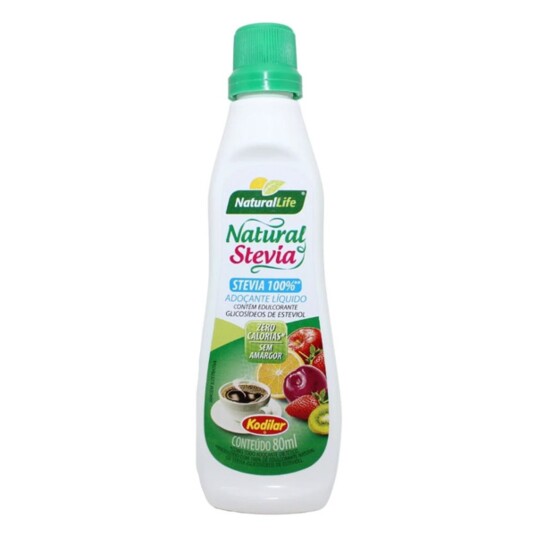 Adocante Naural Life 80ml Stevia