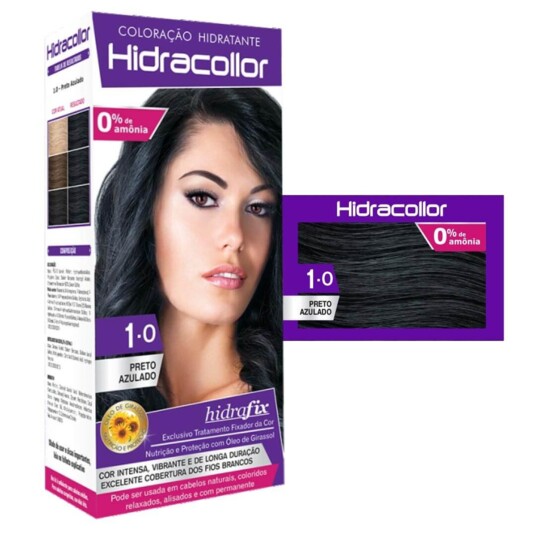 Tintura Hidracollor 100ml Pto Azulado 1.0