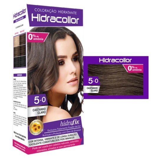 Tintura Hidracollor 100ml Cast.claro 5.0