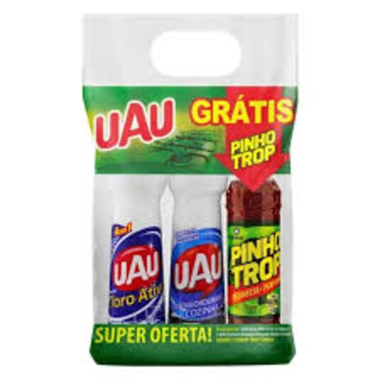 Kit Deseng. Uau 500ml Gts Pinho Trop