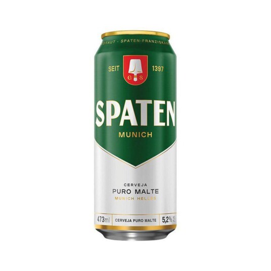 Cerveja Puro Malte Spaten 473ml Lata
