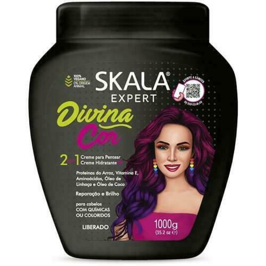 Creme de Tratamento Skala 1kg Divina Cor