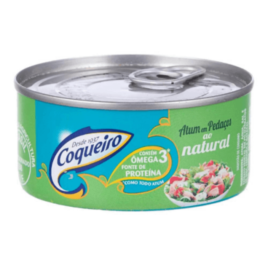 Atum Coqueiro 170g Pedacos Ao Nat.