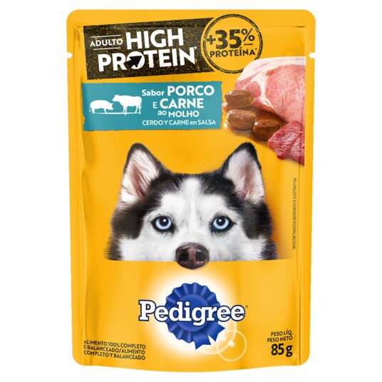 Alim.p/caes Pedigree 85g Carne/porco Sc