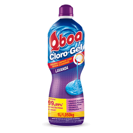 Cloro Gel Q-boa 1l Lavanda