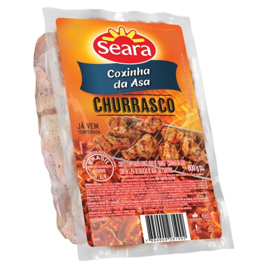 Coxinha Seara Gourmet 800g Temperada