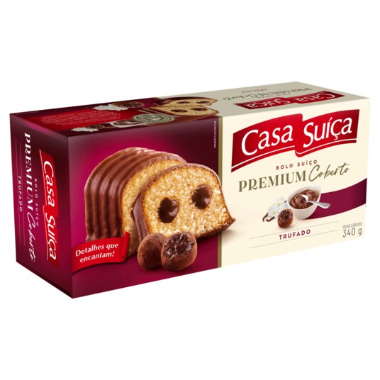 Bolo Premium Casa Suica 340g Bau.tr.c/ch.am.