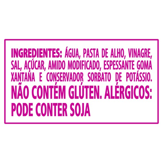 Molho de Alho Knorr 150ml