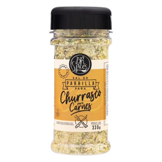 Sal de Parrilha Br Spices 330g Churrasco Carne