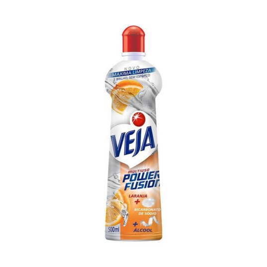 Limp.mult.veja Pow.fus.500ml Laranja