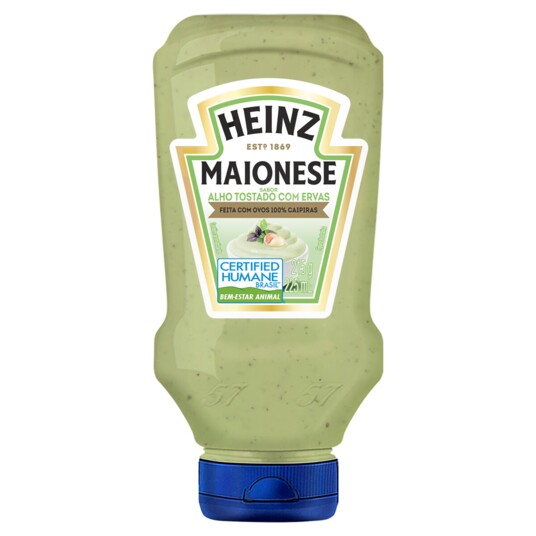 Maionese Heinz 215g Alho/erva.finas