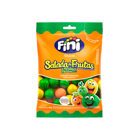 Chiclete Fini 80g Salada de Fruta