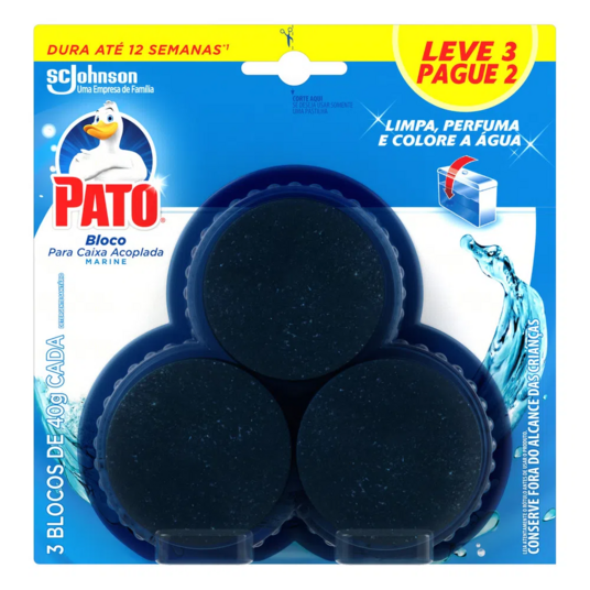 Bloco P/caixa Acop.pato 40g Lv3pg2 Marine