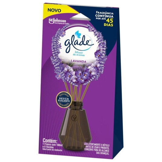 Difusor de Aromas Glade 100ml Lavanda