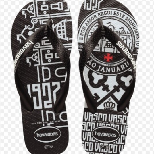 Sandalia Top Times Havaianas Vasco 25/26