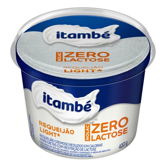 Requeijao Cremoso Itambe Nolac 400g S/lactose