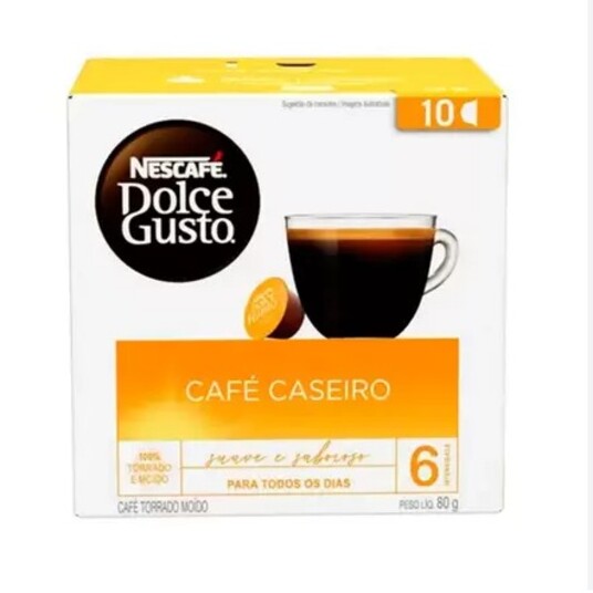 Caps.nescafe Dolce Gusto 80g Caseiro