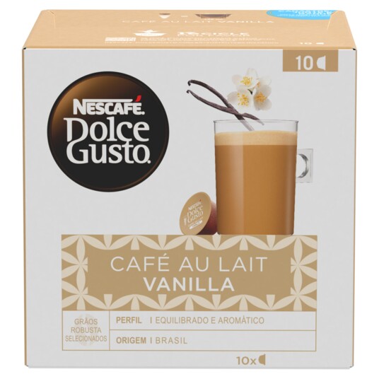 Caps.cafe Au Lait Nescafe 110g Vanilla