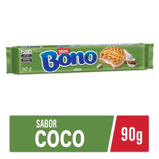 Biscoito Rech.bono 90g Coco
