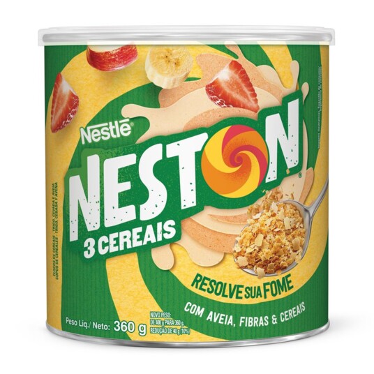 Flocos de Cereais Neston 360g 3 Cereais Lt
